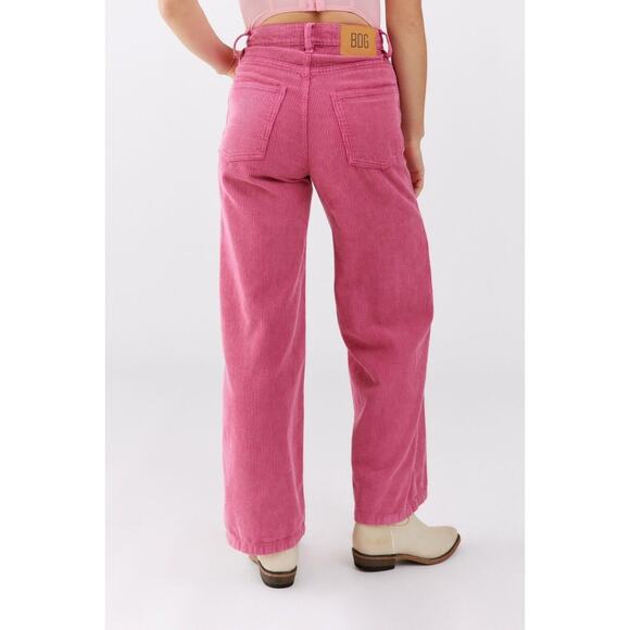 BDG Pants Women Pink Berry Corduroy Urban Outfitters Casual - Picture 11 of 11